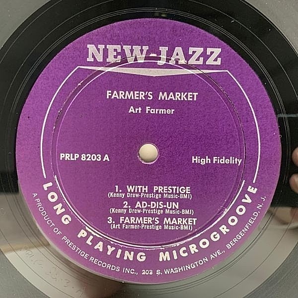 ART FARMER / Farmer's Market (LP) / New Jazz | WAXPEND RECORDS ART FARMER / Farmer's Market (LP) / New Jazz | WAXPEND RECORDS
