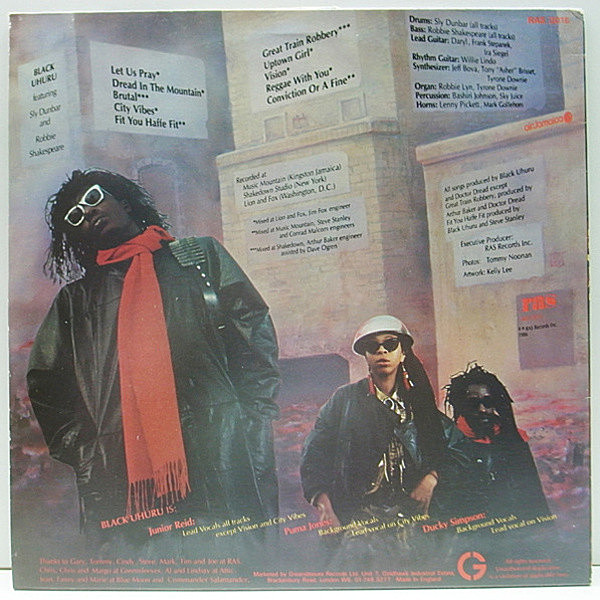 BLACK UHURU / Brutal (LP) / Real Authentic Sound | WAXPEND