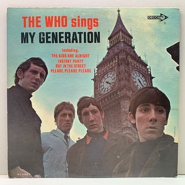 WHO / My Generation (LP) / Decca | WAXPEND RECORDS