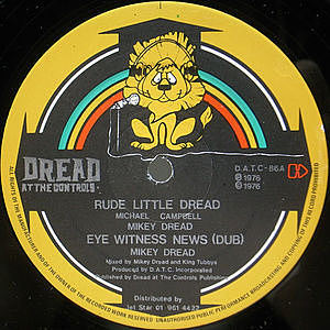 レコード画像：MIKEY DREAD / Rude Little Dread / One Night Stand