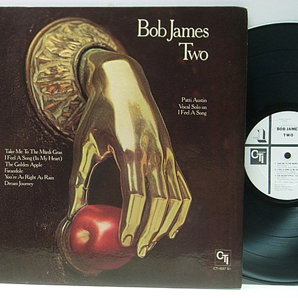 レコードメイン画像：レア 白プロモ VANGELDER刻印 USオリジナル BOB JAMES Two ('75 CTI) ドラムブレイク サンプリング・ネタ 宝庫 DJ PREMIER, RUN DMC ほか