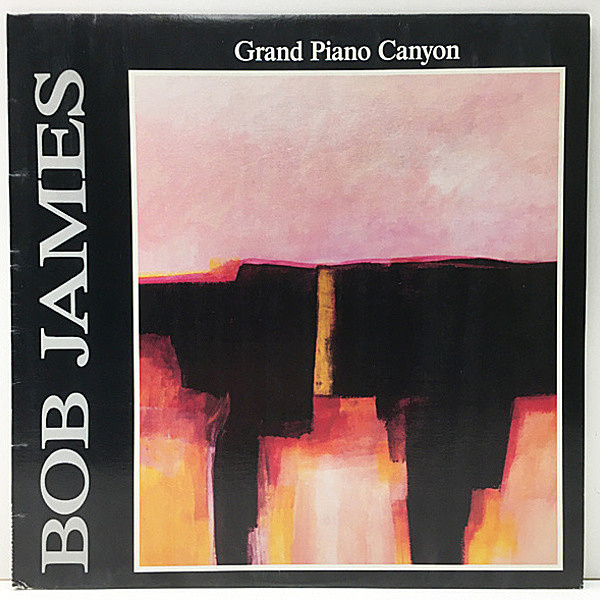 レコードメイン画像：【Cut無し 美品 半透明盤】'90年 稀少アナログ USオリジナル BOB JAMES Grand Piano Canyon | Lee Ritenour, Nathan East, Harvey Mason
