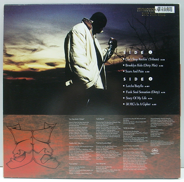 JEMINI THE GIFTED ONE / Scars And Pain (LP) / Mercury