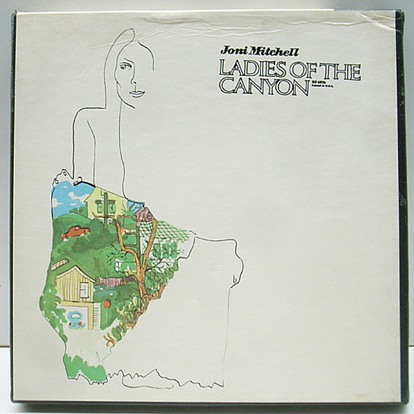 レコードメイン画像：未使用【希少リール・テープ】JONI MITCHELL Ladies Of The Canyon (Reprise RST 6376-B) Reel To Reel ジョニ・ミッチェル 激レア!!