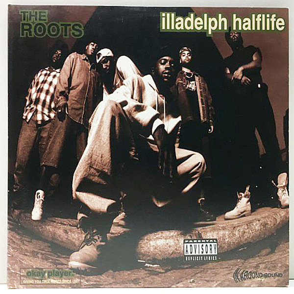 レコードメイン画像：良好!! 2Lp GFゲートフォルド USオリジナル ROOTS Illadelph Halflife ('96 DGC) D'ANGELO, Q-TIP, COMMON, RAPHAEL SAADIQ など参加