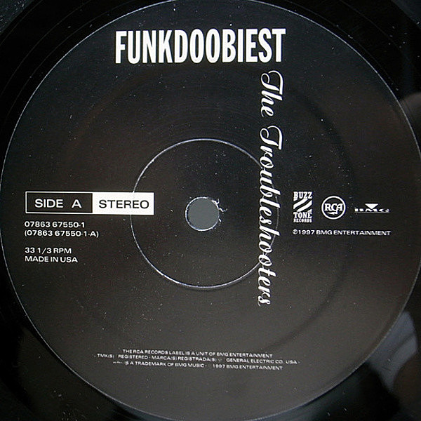 FUNKDOOBIEST / The Troubleshooters (LP) / RCA | WAXPEND RECORDS