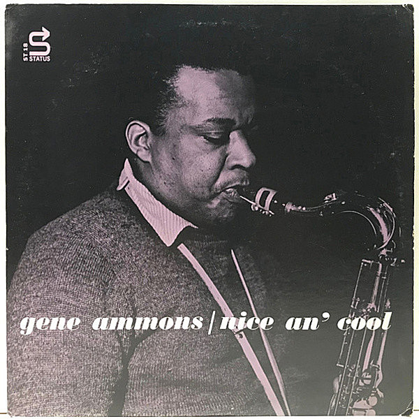 レコードメイン画像：【ボステナー、ワンホーンによるムーディなバラード集】MONO RVG刻印 良好盤!! GENE AMMONS Nice An' Cool | Richard Wyands, Doug Watkins