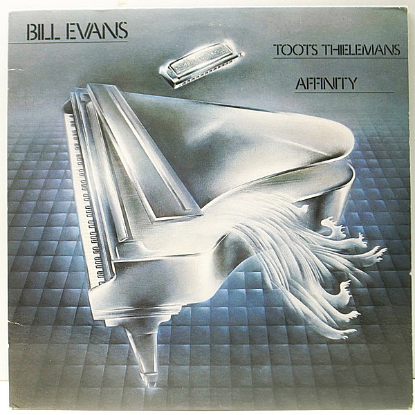 レコードメイン画像：美品!! 初版ボーダー USオリジナル BILL EVANS Affinity ('79 Warner Bros.) TOOTS THIELEMANSとの共演作 ビル・エヴァンス 米 Lp 