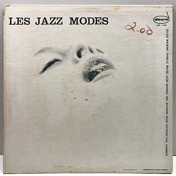 レコードメイン画像：良好盤!! MONO 黒銀ラベル 深溝 USオリジナル LES JAZZ MODES (Dawn DLP 1108) Julius Watkins, Charlie Rouse, Paul Chambers ほか