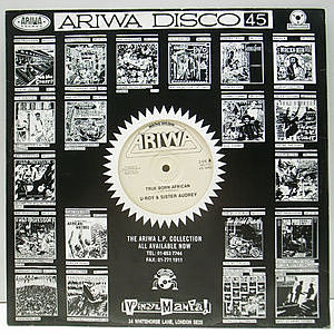 レコード画像：U-ROY / SISTER AUDREY / True Born African