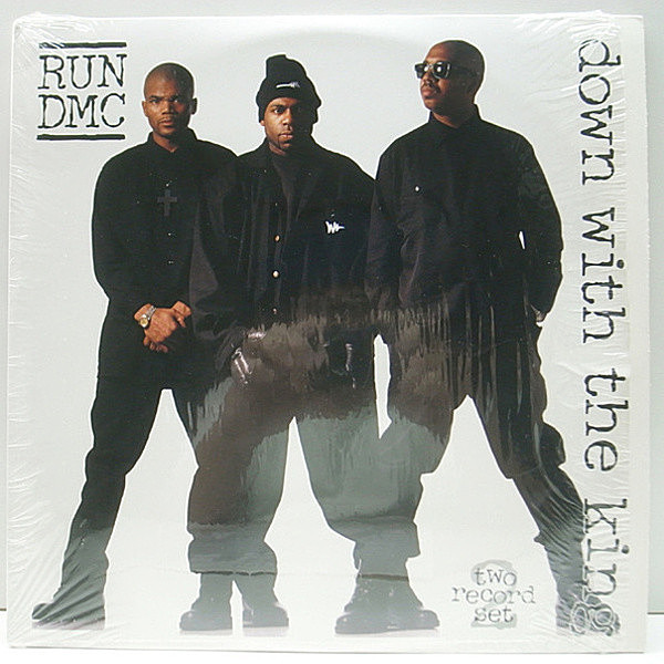 レコードメイン画像：シュリンク美品!! 2LP USオリジナル RUN DMC Down With The King ('93 PROFILE) C.L.SMOOTH ラップ参加 PETE ROCK,Q-TIPプロデュース