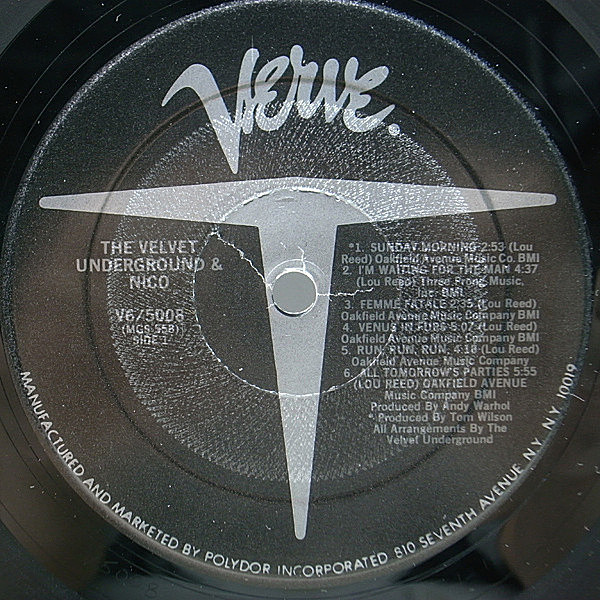 VELVET UNDERGROUND / NICO / The Velvet Underground & Nico