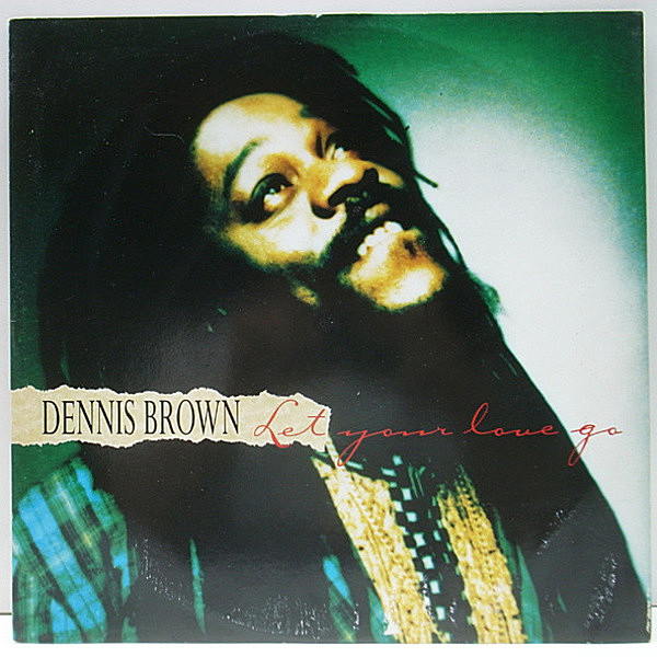 レコードメイン画像：UK 12インチ DENNIS BROWN Let Your Love Go Real Love ('89 Wrrag) インストver. 収録 デニス・ブラウン レゲエの貴公子 45RPM.