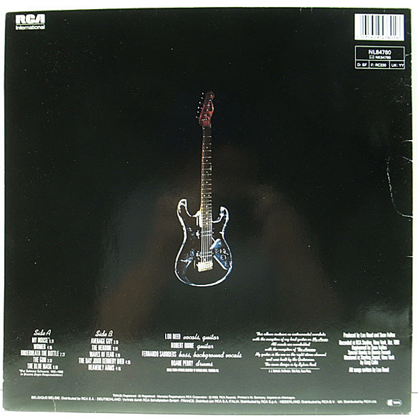 LOU REED / The Blue Mask (LP) / RCA | WAXPEND RECORDS
