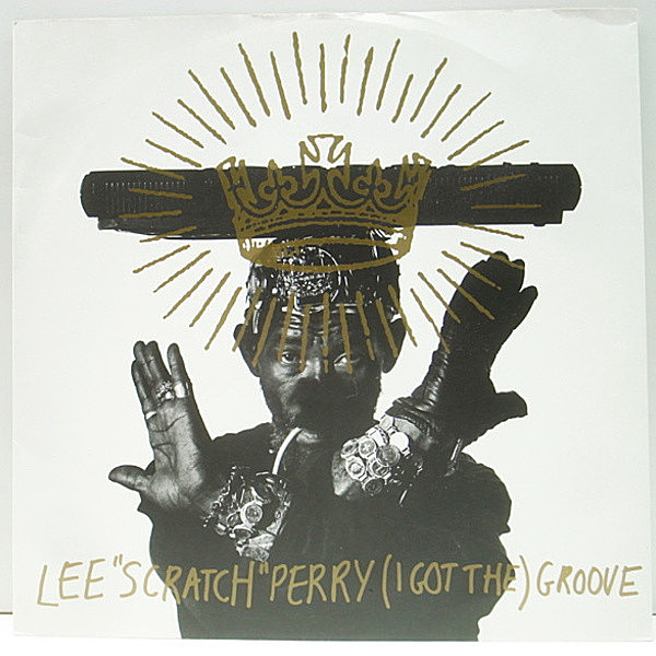 レコードメイン画像：良品!! EUオリジナル 手書きDMM刻印 12インチ LEE SCRATCH PERRY I Got The Groove ('90 Mango) ダブ・ポエトリー DUB SYNDICATE 45RPM.