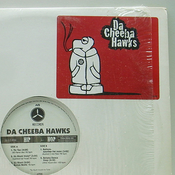 レコードメイン画像：ジャジー HIP HOP!! DA CHEEBA HAWKS Tic Toc  ('95 AV8) 人気ラガ・ラップ Butters Another Fat Joint 収録