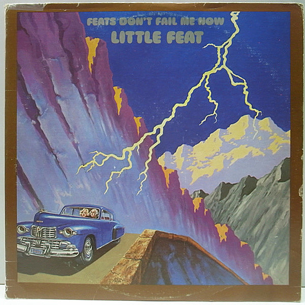 レコードメイン画像：US初期 BURBANKラベ LITTLE FEAT Feats Don't Fail Me Now ('74 Warner Bros.) BONNIE RAITT, EMMYLOU HARRIS, VAN DYKE PARKS
