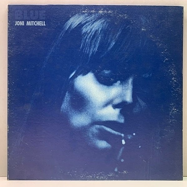 レコードメイン画像：入手難!! BG刻印 初回 W無し USオリジナル JONI MITCHELL Blue ('71 Reprise) 青インナー完品 ジョニ・ミッチェル／ブルー TAS 優秀録音