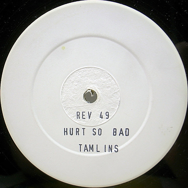 レコードメイン画像：概ね良好！JAMAICA 12インチ TAMLINS Hurt So Bad / Version (Rev49) タムリンズ LOVERS ROCK ラヴァーズ・ロック 45RPM. 試聴