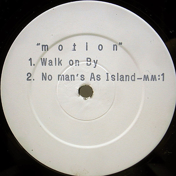 レコードメイン画像：美再生の良品!! UK 12インチ MOTION Walk On By / No Man Is An Island (PA 5147) BURT BACHARACHカヴァー GEORGE OBAN 45RPM. LOVERSROCK