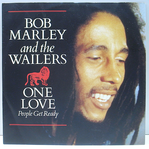 レコードメイン画像：ピクチャーJK 良品!! UK 12インチ BOB MARLEY & WAILERS One Love / People Get Ready ('91 Tuff Gong) Keep On Moving ボブ・マーリー