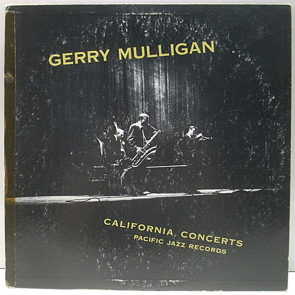 レコードメイン画像：レア・フラット・完全オリジナル MONO 深溝 GERRY MULLIGAN California Concerts ('55 Pacific Jazz PJ 1201) Zoot Sims, Bob Brookmeyer