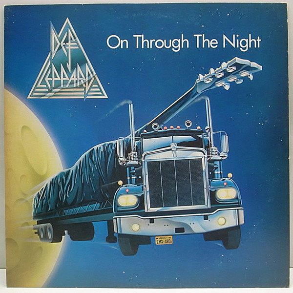 レコードメイン画像：1STアルバム DEF LEPPARD On Through The Night デフ・レパード