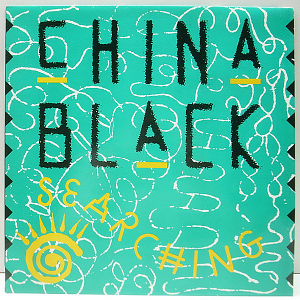 レコードメイン画像：良品!! UKオリジナル 12インチ CHINA BLACK Searching ('92 Big One) グラウンド・ビート レゲエREMIX ほか チャイナ・ブラック 33RPM.