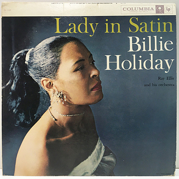 レコードメイン画像：レアな美盤!音抜群! MONO 初版 6eye 深溝 BILLIE HOLIDAY Lady In Satin ('58 Columbia CL 1157) ビリー・ホリディ晩年の屈指の名作