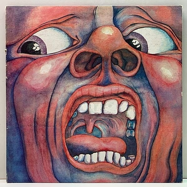 レコードメイン画像：良好!! 初版BROADWAY 米 USオリジナル KING CRIMSON In The Court Of The ～ ('69 Atlantic) クリムゾン・キングの宮殿 1st アルバム LP