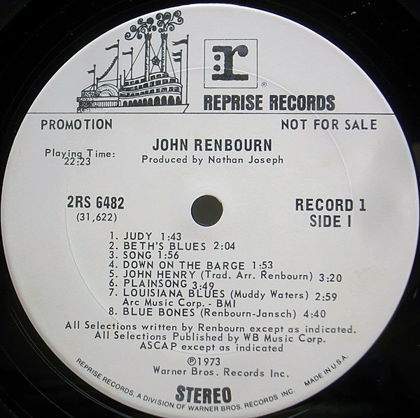 日本独自企画 限定LP Bert Jansch & John Renbourn 日本独自企画 限定LP Bert Jansch & John Renbourn