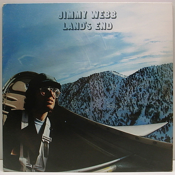 レコードメイン画像：美品 W無し USオリジ JIMMY WEBB Land's End / 歌詞カード 完品