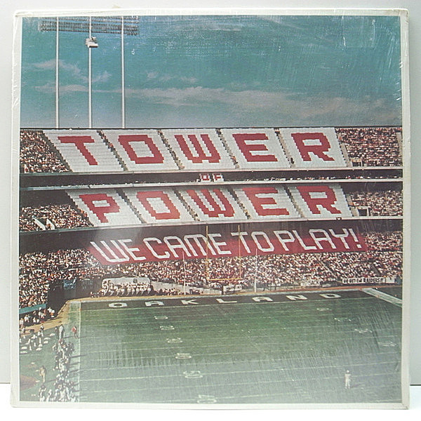 レコードメイン画像：シュリンク美品!! B.C無し USオリジナル TOWER OF POWER We Came To Play ('78 Columbia) RICK ROSS／We Shinin サンプリング ネタ