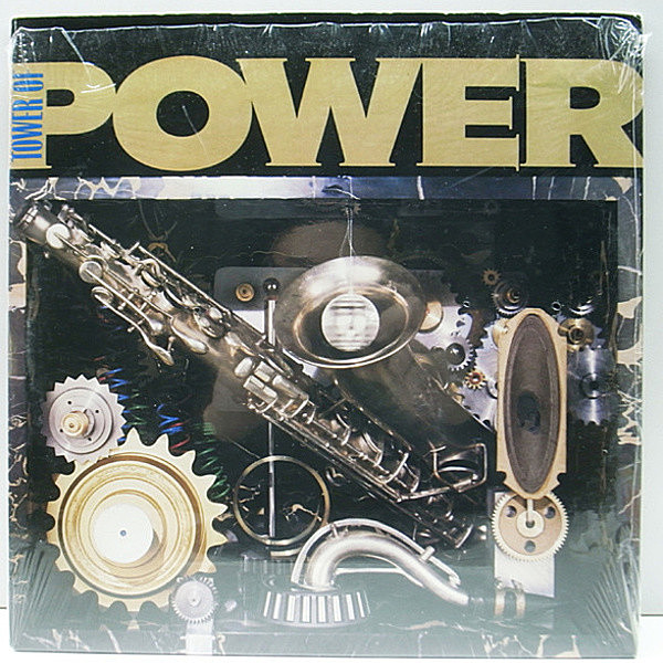 レコードメイン画像：シュリンク付き 極美品!! USオリジナル TOWER OF POWER ('87 Cypress) Baby's Got The Power, Ball And Chain, On The One ほか 意欲作