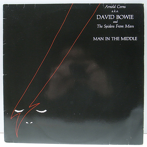 レコードメイン画像：レア Norway Only 12'' 稀少アナログ ARNOLD CORNS a.k.a. DAVID BOWIE And The SPIDERS FROM MARS Man In The Middle ボウイ変名バンド