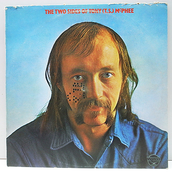 レコードメイン画像：美盤!! UK 英 オリジナル TONY McPHEE The Two Sides Of Tony (T.S.) McPhee ['73 WWA 001] トニー・マクフィー 1st ソロ GROUNDHOGS