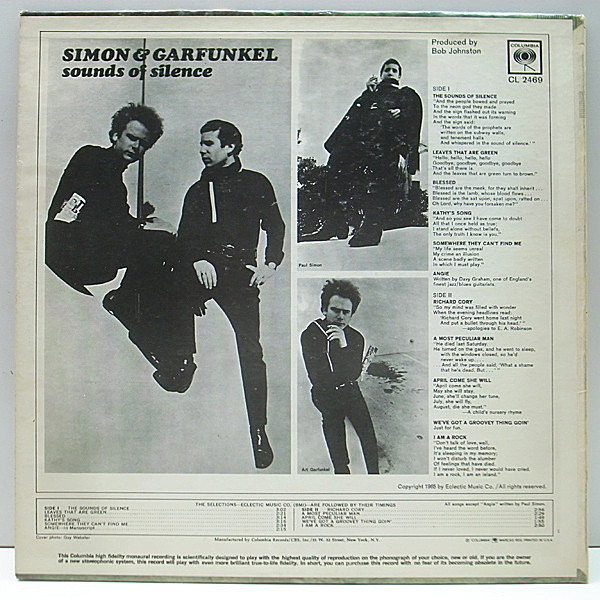 Simon and Garfunkel/米Org./Columbia 2Eye Simon and Garfunkel/米Org./Columbia 2Eye SIMON and GARFUNKEL