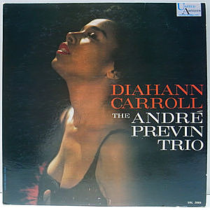 レコード画像：DIAHANN CARROLL / ANDRE PREVIN / Diahann Carroll, The Andre Previn Trio