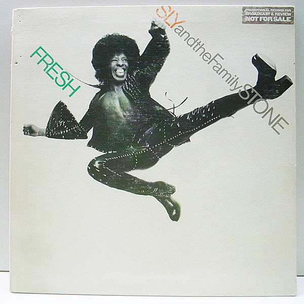 レコードメイン画像：プロモ 初版 RL刻印 & STERLING刻印 USオリジナル SLY & THE FAMILY STONE Fresh ('73 Epic) ゲートフォールドJK 専用インナー SAMPLING LP