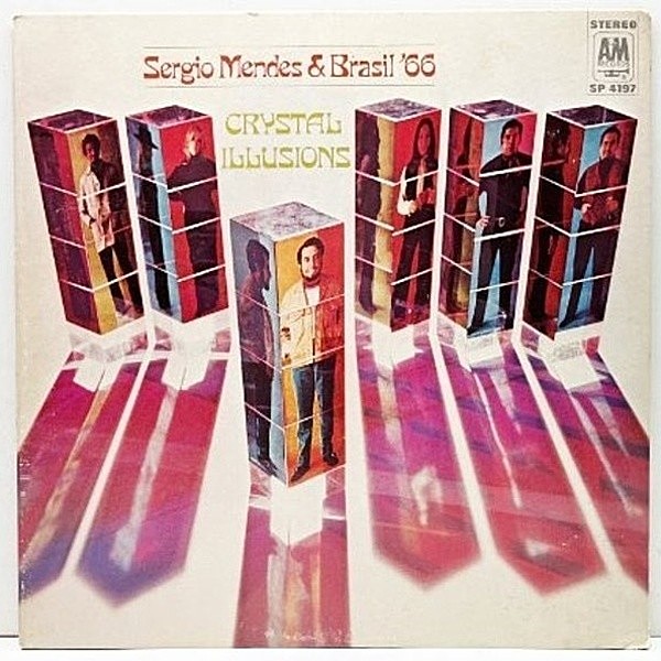 レコードメイン画像：良好!! USオリジナル 初版 茶ラベル SERGIO MENDES BRASIL '66 Crystal Illusions ('69 A&M) OTIS REDDING／Dock Of The Bay ほか