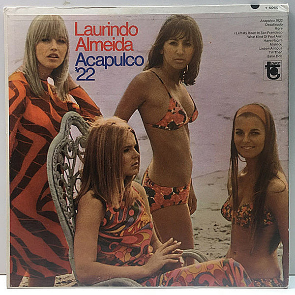 レコードメイン画像：良好!! MONO USオリジナル LAURINDO ALMEIDA Acapulco '22 (Tower T 5060) BOB COOPER, JIMMY ROWLES, AL VIOLA ローリンド・アルメイダ LP