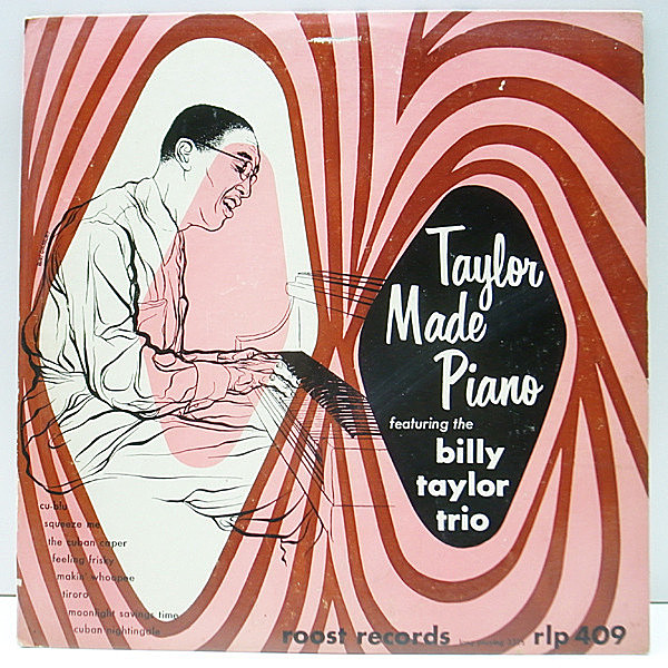 レコードメイン画像：貴重10''LPの原盤！Zoot Sims参加 USオリジナル BILLY TAYLOR TRIO Taylor Made Piano (Royal Roost RLP 409) Mundell Lowe, Jo Jones ほか