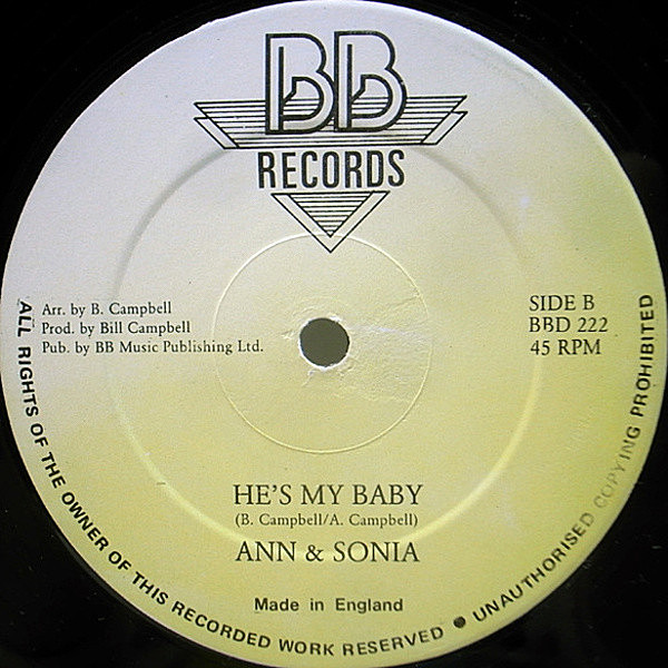 ANN & SONIA / The Way You Love Me (12) / BB | WAXPEND RECORDS