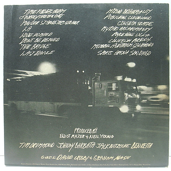 Neil Young Time Fades Away 12インチレコード Time Fades Away (50th Anniversary Edition) LP | Neil Young