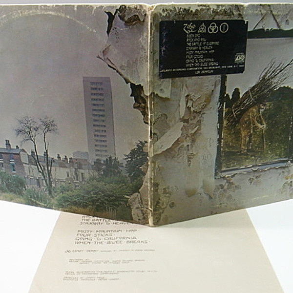 ☆LED ZEPPELIN - IV☆ US爆音盤☆SD-7208 Led Zeppelin / IV - Guitar Records