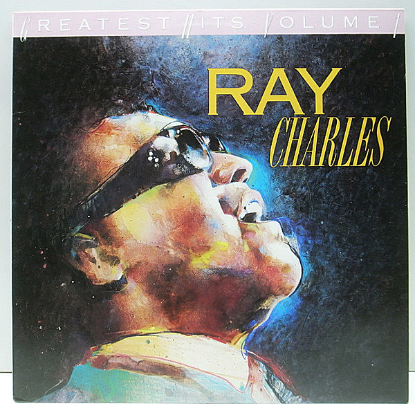 レコードメイン画像：美品 '88年 US盤 LP アナログ RAY CHARLES Greatest Hits, Volume 1 ヒット・名曲満載！オリジナル・テープからのリマスター仕様