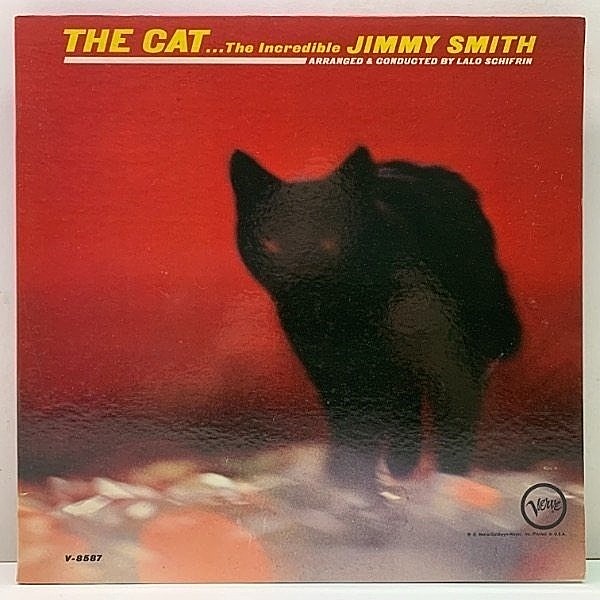 レコードメイン画像：良好!!【VANGELDER刻印／MONO／コーティング】USオリジナル JIMMY SMITH The Cat ('64 Verve) KENNY BURRELL, GEORGE DUVIVIER 米モノラル
