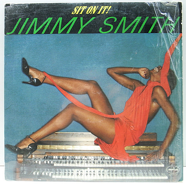 レコードメイン画像：【SOULFUL JAZZ FUNK】シュリンク付き USオリジナル JIMMY SMITH Sit On It! ('77 Mercury) E,W&F／Can't Hide Love ほか