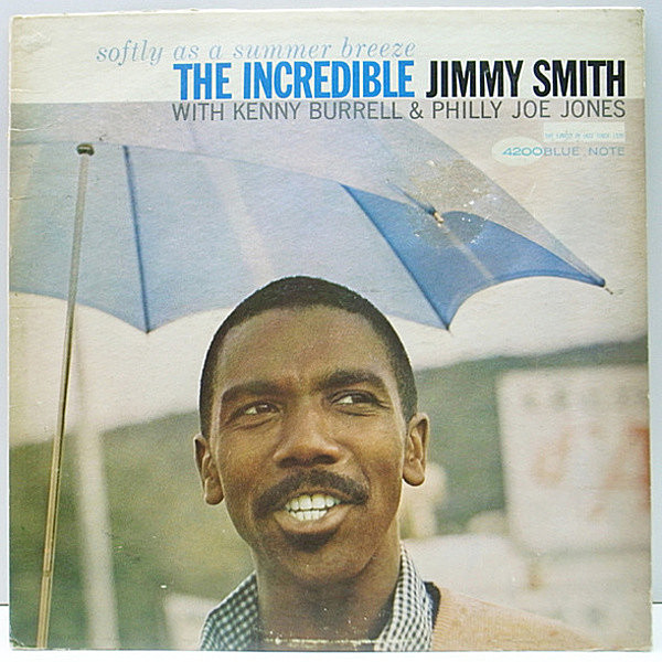 レコードメイン画像：良再生!! MONO 1st. NEWYORK オリジナル JIMMY SMITH Softly As A Summer Breeze (Blue Note BLP 4200) Kenny Burrell, Philly Joe Jones