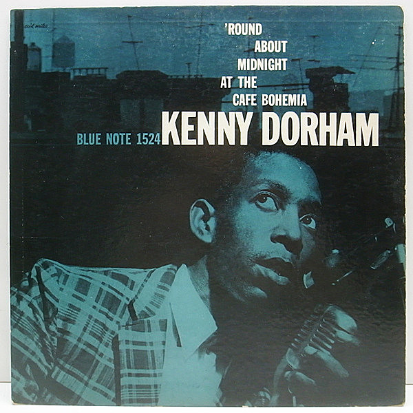 レコードメイン画像：US 完全オリジナル [FLAT, LEXINGTON, 額縁] KENNY DORHAM Round About Midnight (Blue Note BLP 1524) w/ J.R. MONTEROSE, KENNY BURRELL